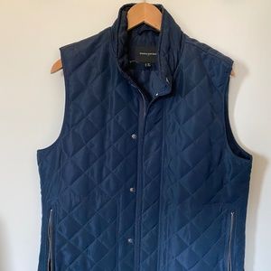 Men's Banana Republic quilted vest